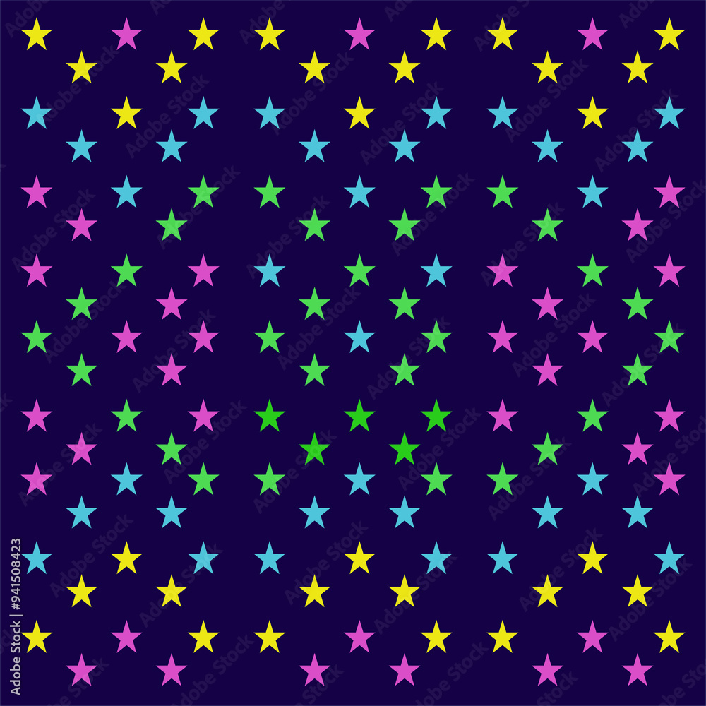 Multicolored star pattern graphic design Multicolored star pattern graphic design