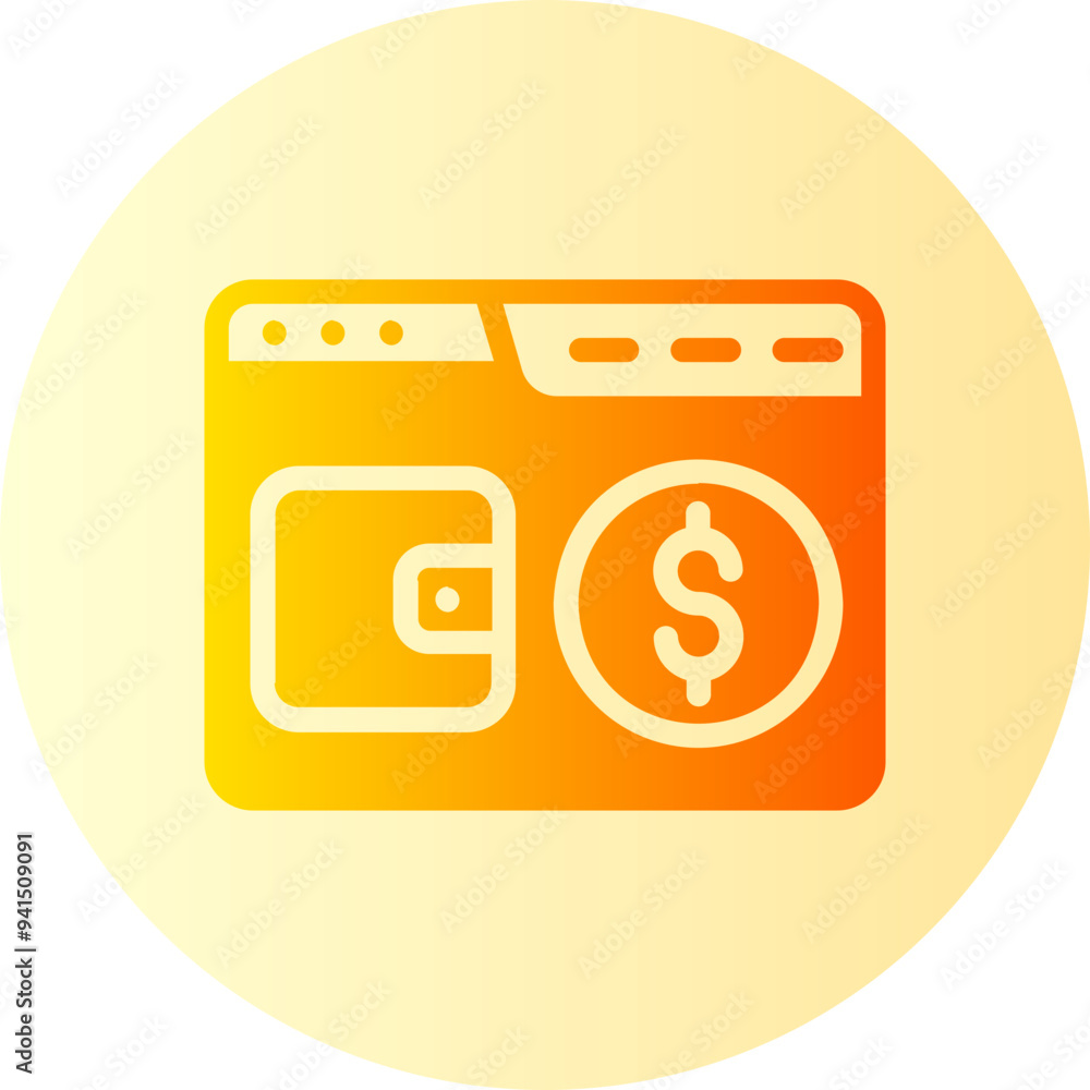 payment method gradient icon payment method gradient icon