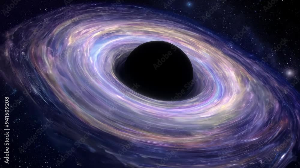 Exploring the mysteries of black holes in the depths of space at dawn Exploring the mysteries of black holes in the depths of space at dawn