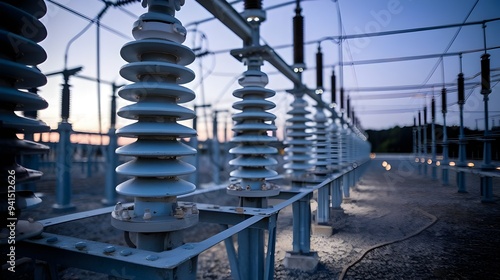 Electricity Power Station - High Voltage Energy Plant