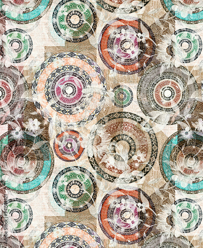 Photography tile pattern