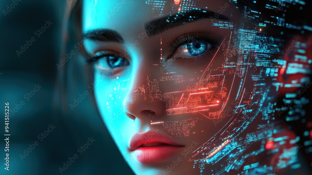 The Female Face of Next Generation Digital Technology Conceptualization. The Female Face of Next Generation Digital Technology Conceptualization.