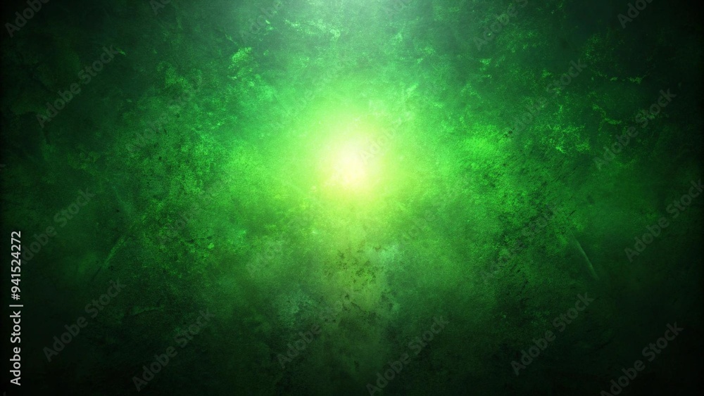 Green Black Light Grunge Texture with Emerald Eclipse AI generated Green Black Light Grunge Texture with Emerald Eclipse AI generated