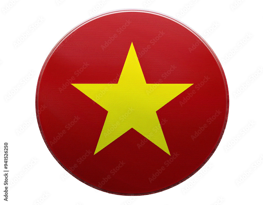 PNG Vietnam flag pin circle symbol PNG Vietnam flag pin circle symbol