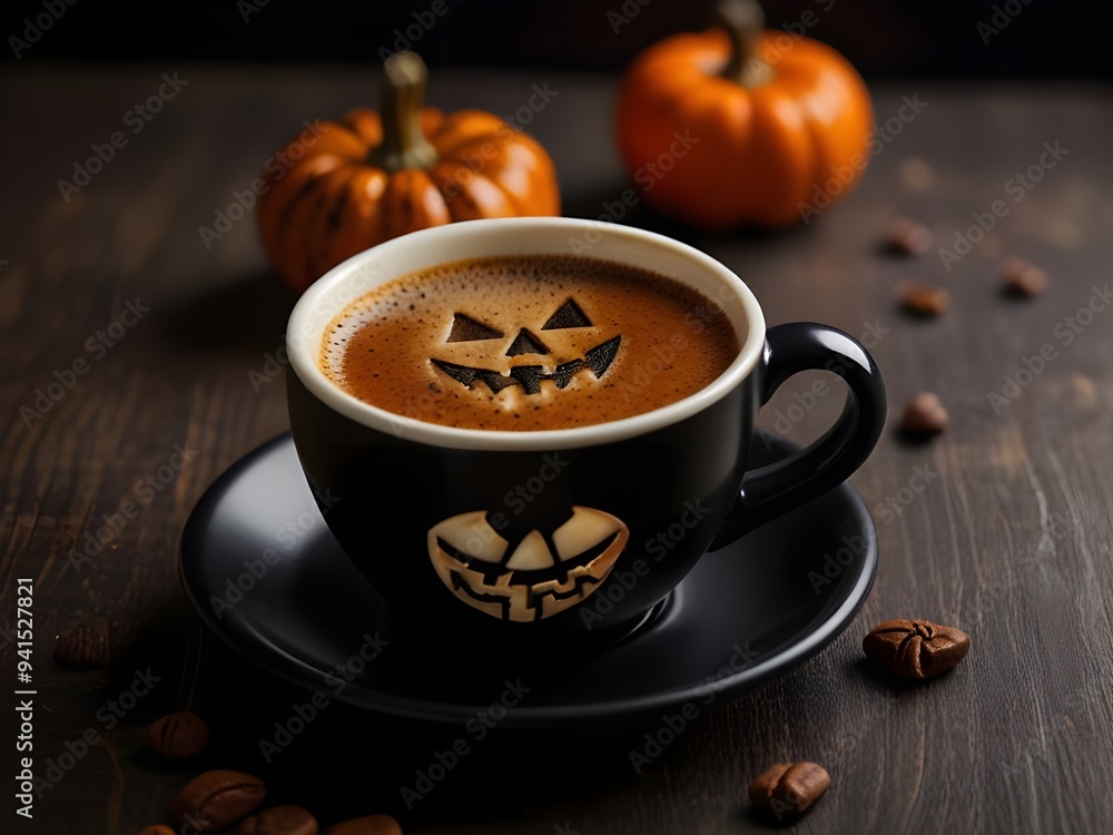 cup of halloween cofffee cup of halloween cofffee