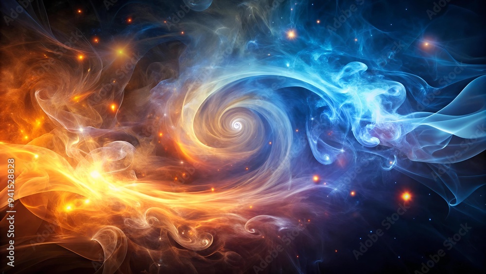 Ethereal Whispers: A Symphony of Smoke and Light generative AI Ethereal Whispers: A Symphony of Smoke and Light generative AI