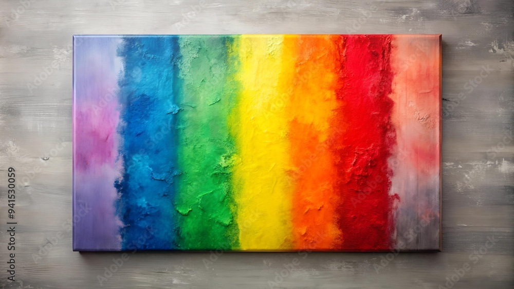 Obraz premium Vibrant Colors Reflecting the Spectrum of Identity Generative AI