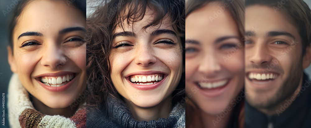 Smiling people Smiling people