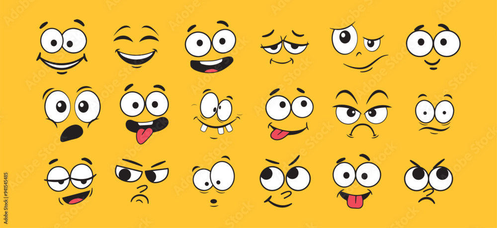 Cartoon character expression Cartoon character expression