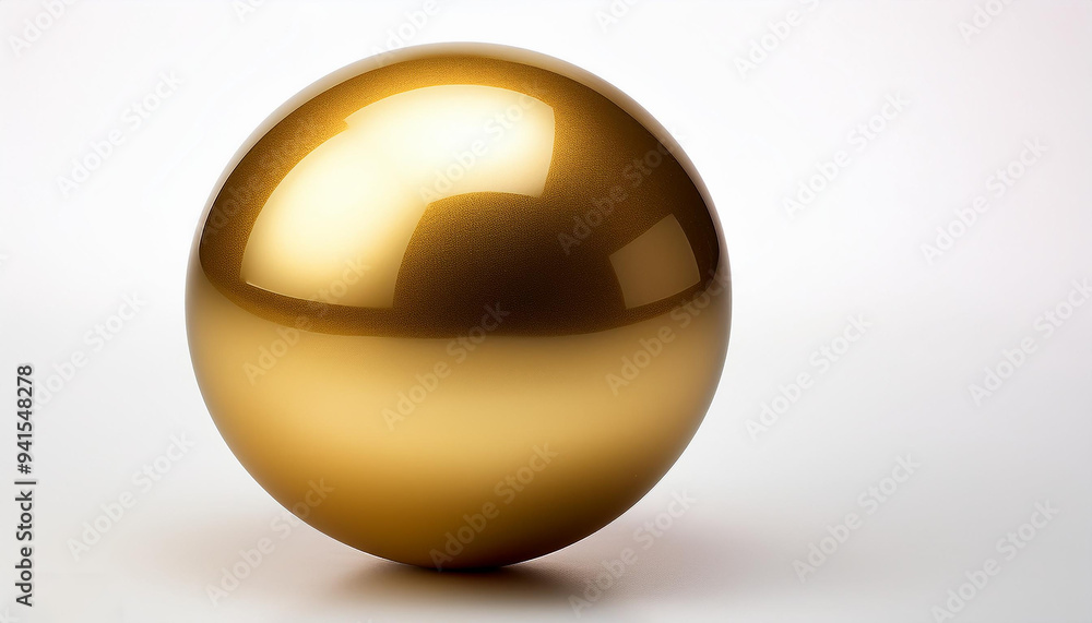 a golden ball or sphere against a white background a golden ball or sphere against a white background