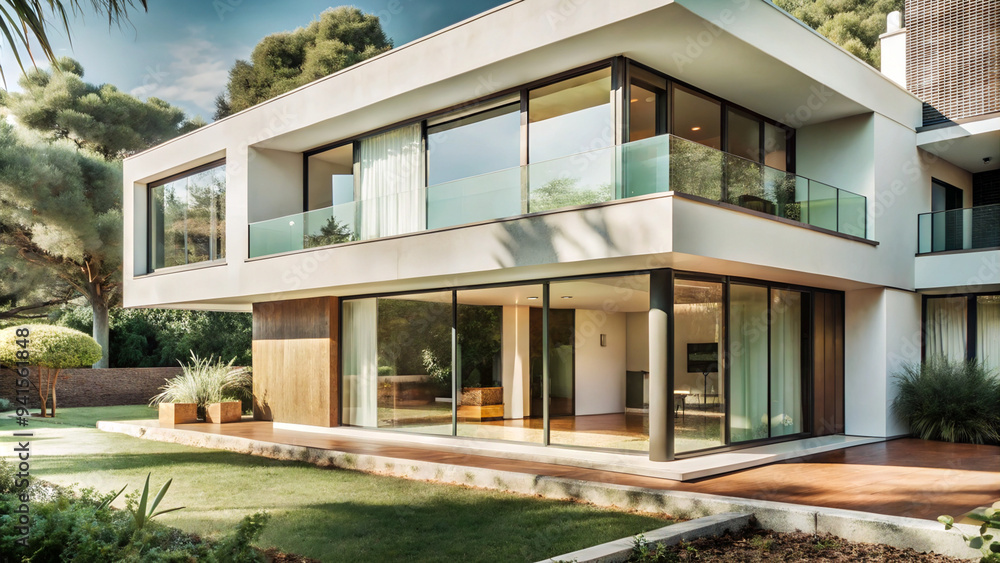 Modern Spanish House, Urban Architecture Modern Spanish House, Urban Architecture