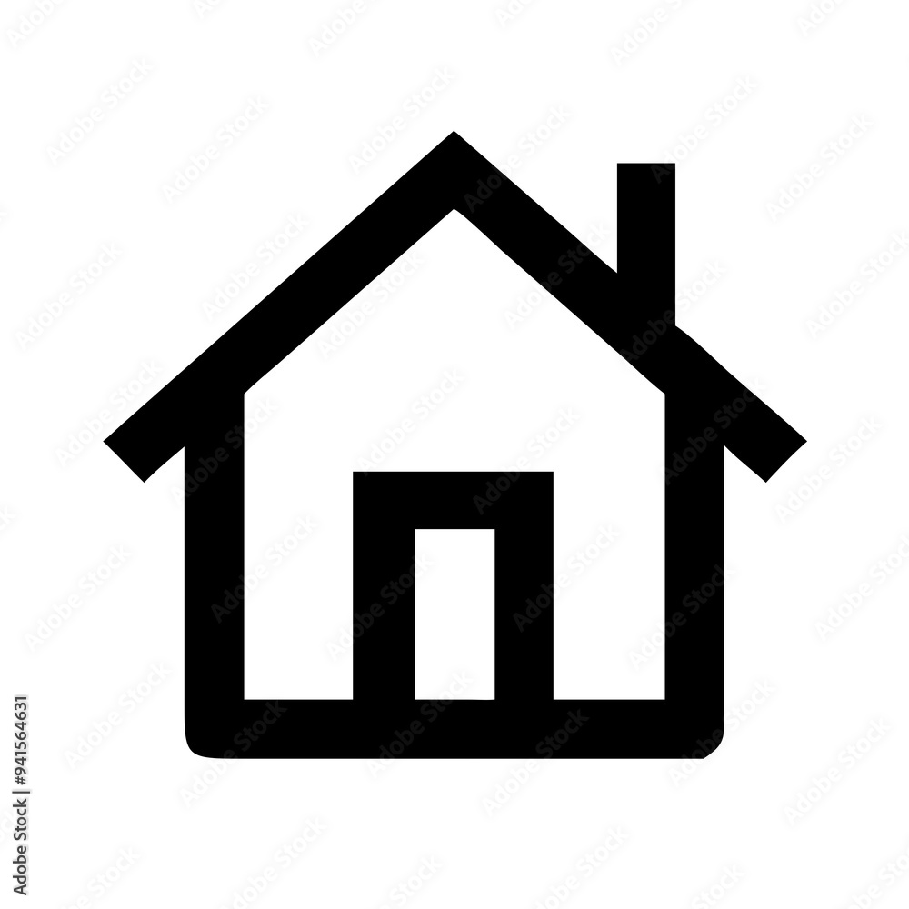 home icon on a white background home icon on a white background
