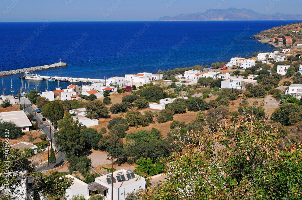 the village of Pali - Nisyros Island - Greece the village of Pali - Nisyros Island - Greece