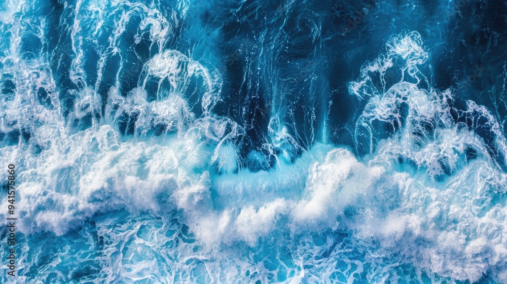 custom made wallpaper toronto digitalA picture of ocean waves crashing against the shore