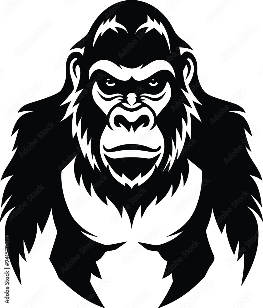 apes silhouette illustration black and white apes silhouette illustration black and white