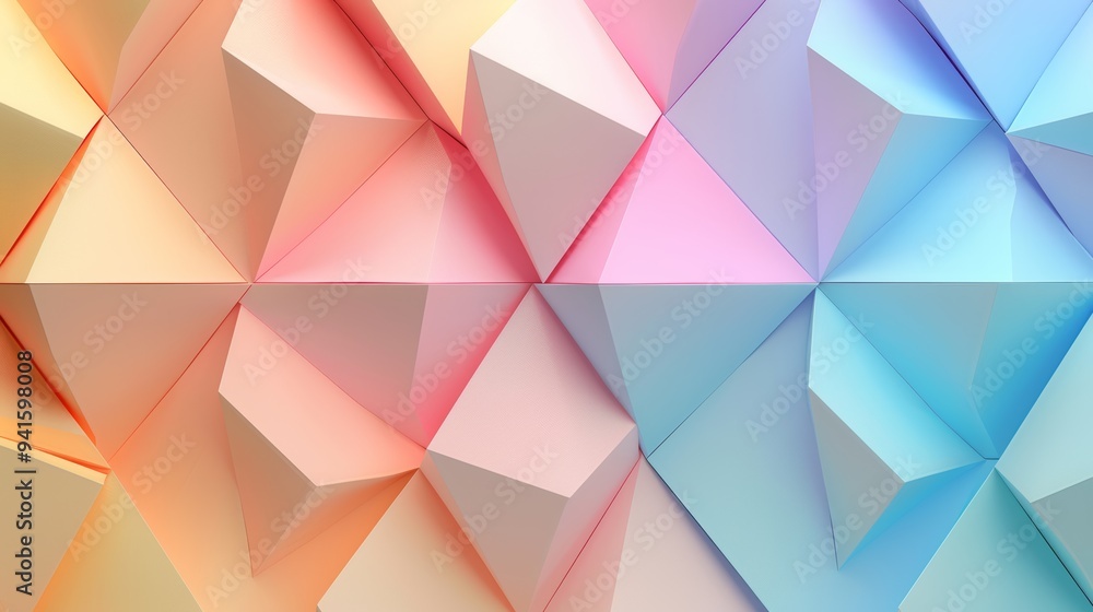 Abstract 3D technology and triangles. Glossy Futuristic Background. Abstract 3D technology and triangles. Glossy Futuristic Background.