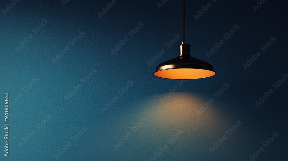 A light shining on a wall A light shining on a wall