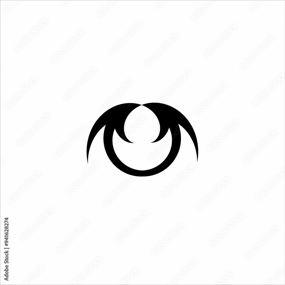 eye icon illustration, black vector design eye icon illustration, black vector design