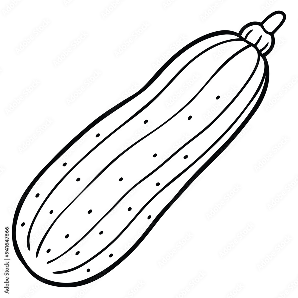 Cucumber Cartoon Style Vector illusration , Food Vegetable Vector Cucumber Cartoon Style Vector illusration , Food Vegetable Vector