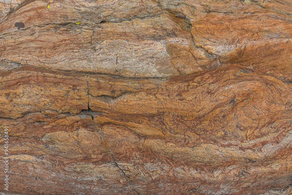 Fototapeta premium rock texture with flowing layers