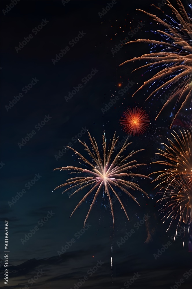 fireworks in the sky fireworks in the sky