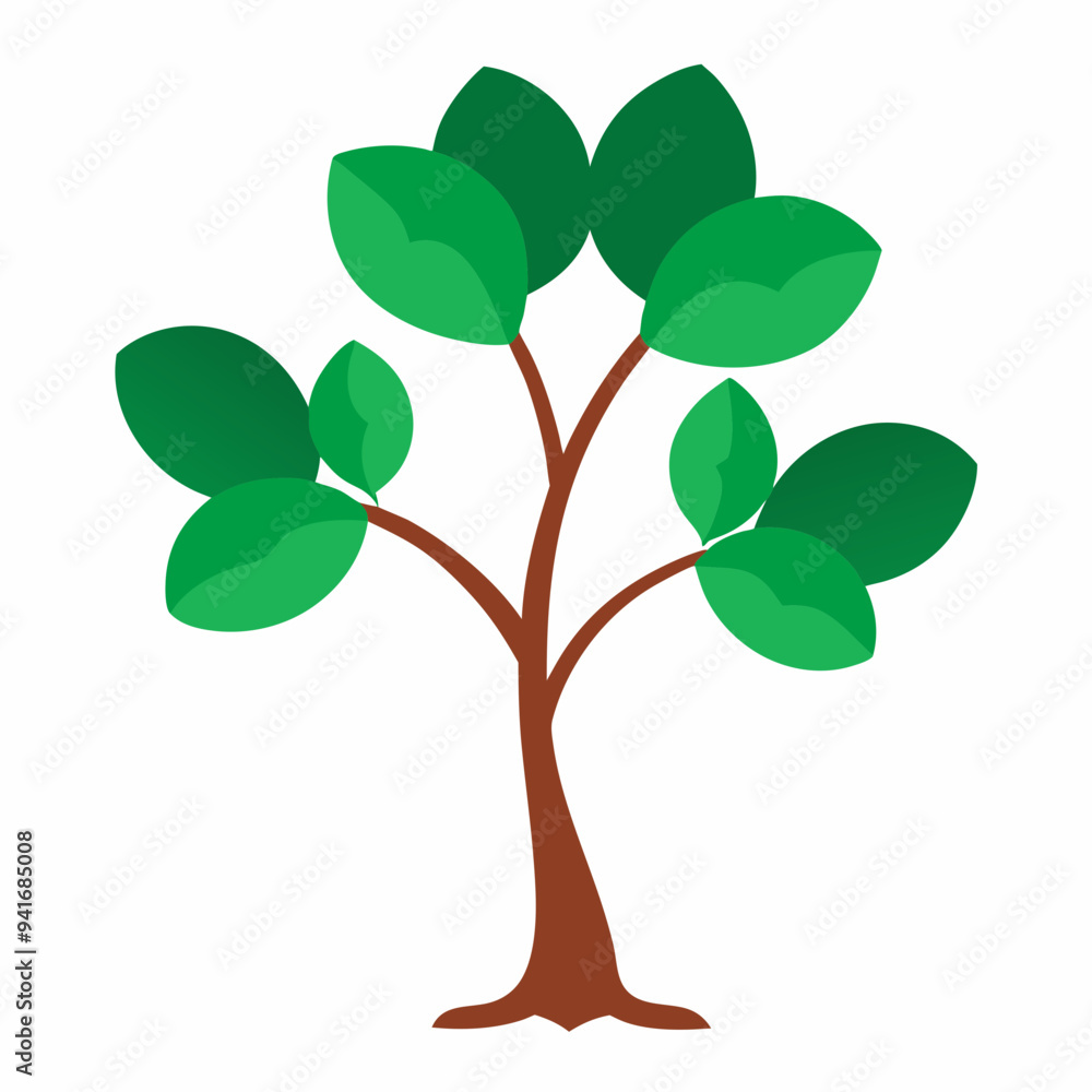 Obraz premium Sacred Fig Vector Art Design