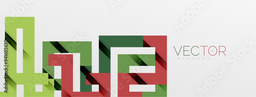 Color bend lines with shadow texture effect. Vector Illustration For Wallpaper, Banner, Background, Card, Book Illustration, landing page