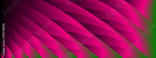 Bright neon light wine red green background. Abstract liquid fuchsia pink wave. Glitch Art digital screen. Backdrop. banner. Template. Luxury texture. flyer. Pop Card. Wallpaper. Tech brochure. Space