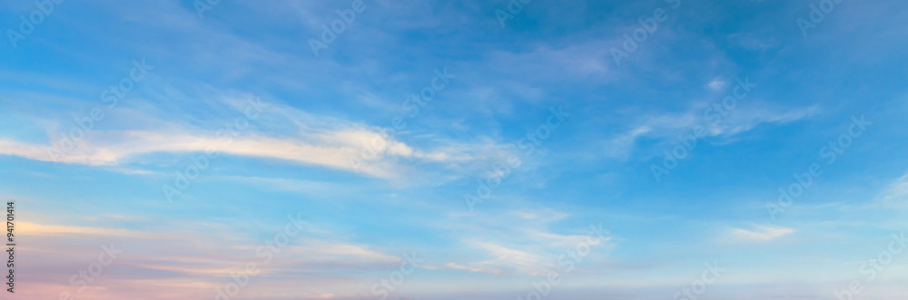 clear blue sky with a few clouds clear blue sky with a few clouds