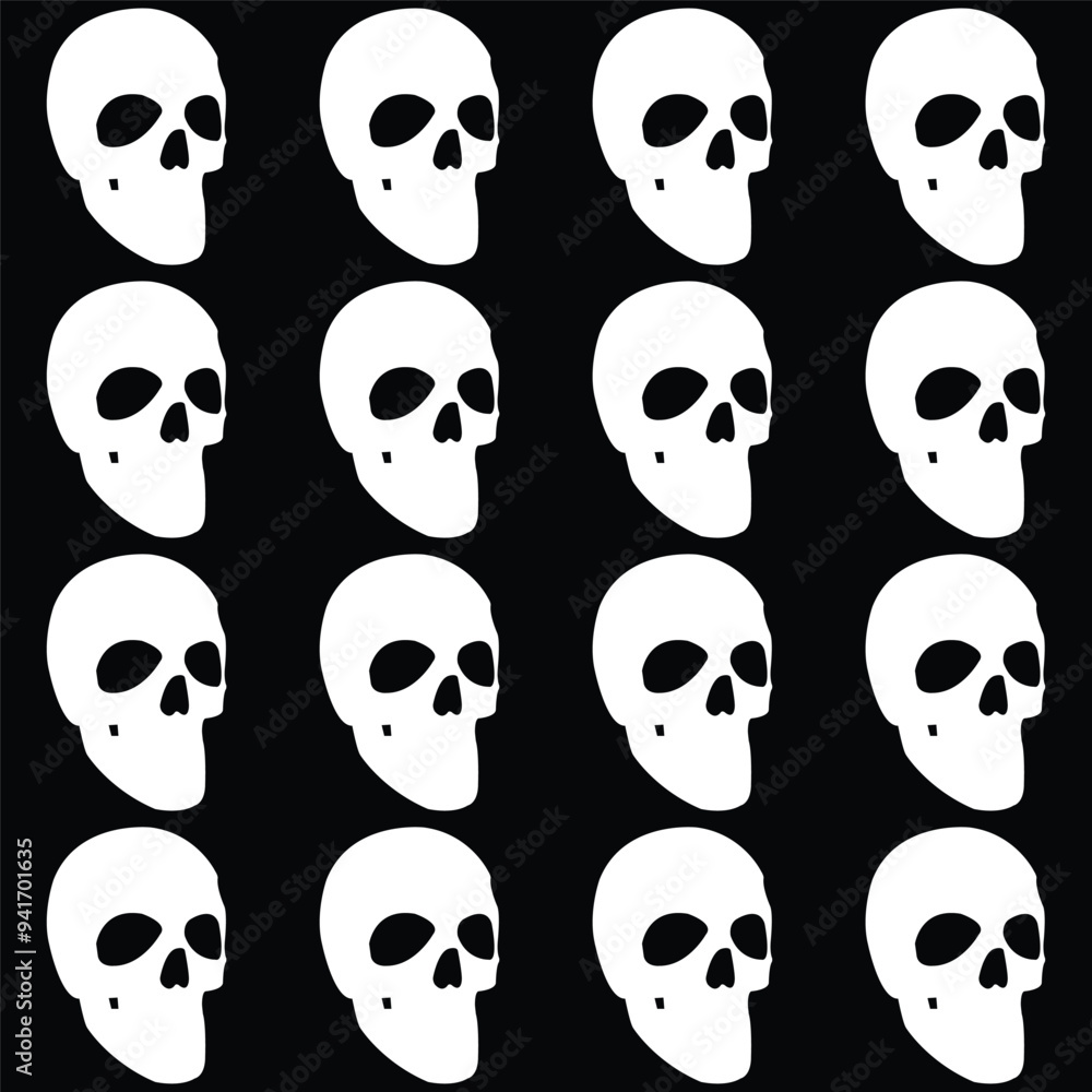 skull pattern 2 skull pattern 2