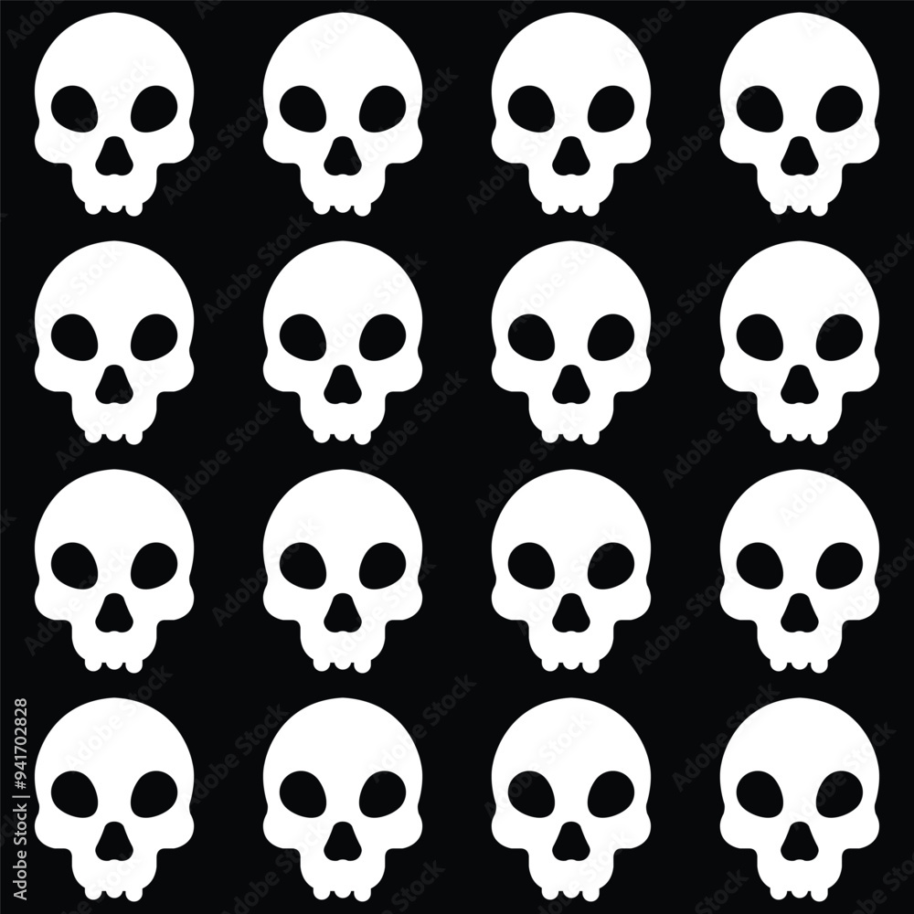 skull pattern 3 skull pattern 3