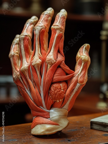 Intricate Hand Anatomy photo