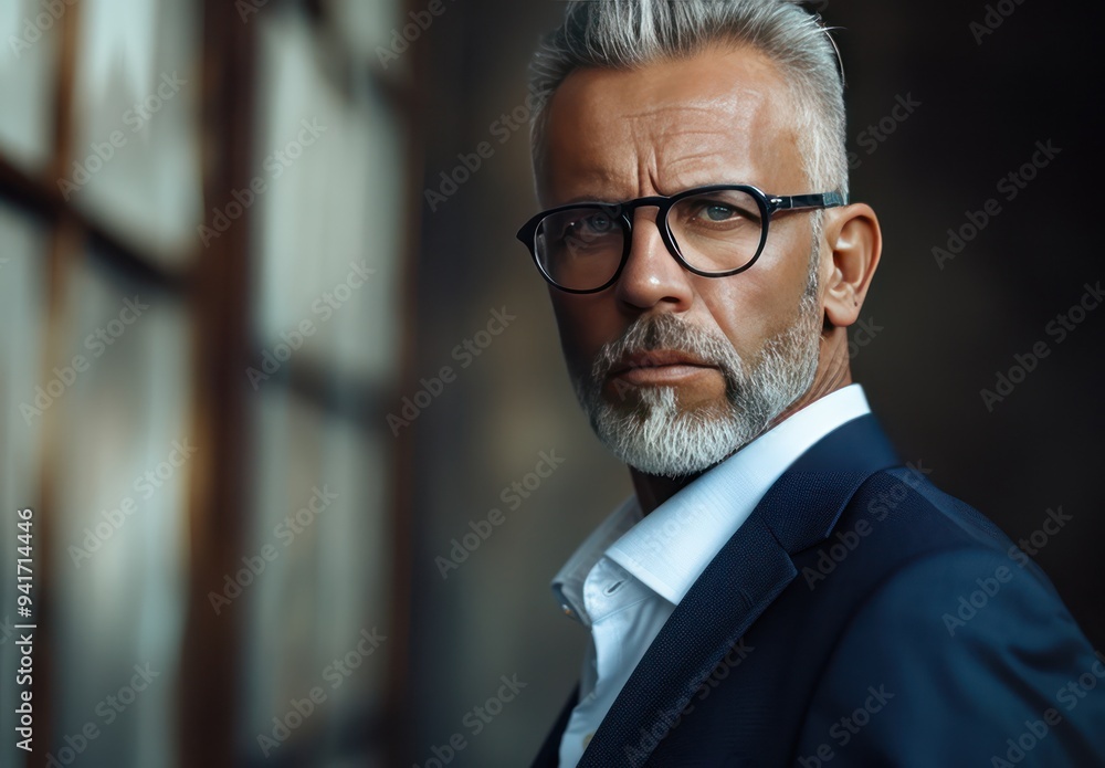 Portrait of a Confident Man Portrait of a Confident Man