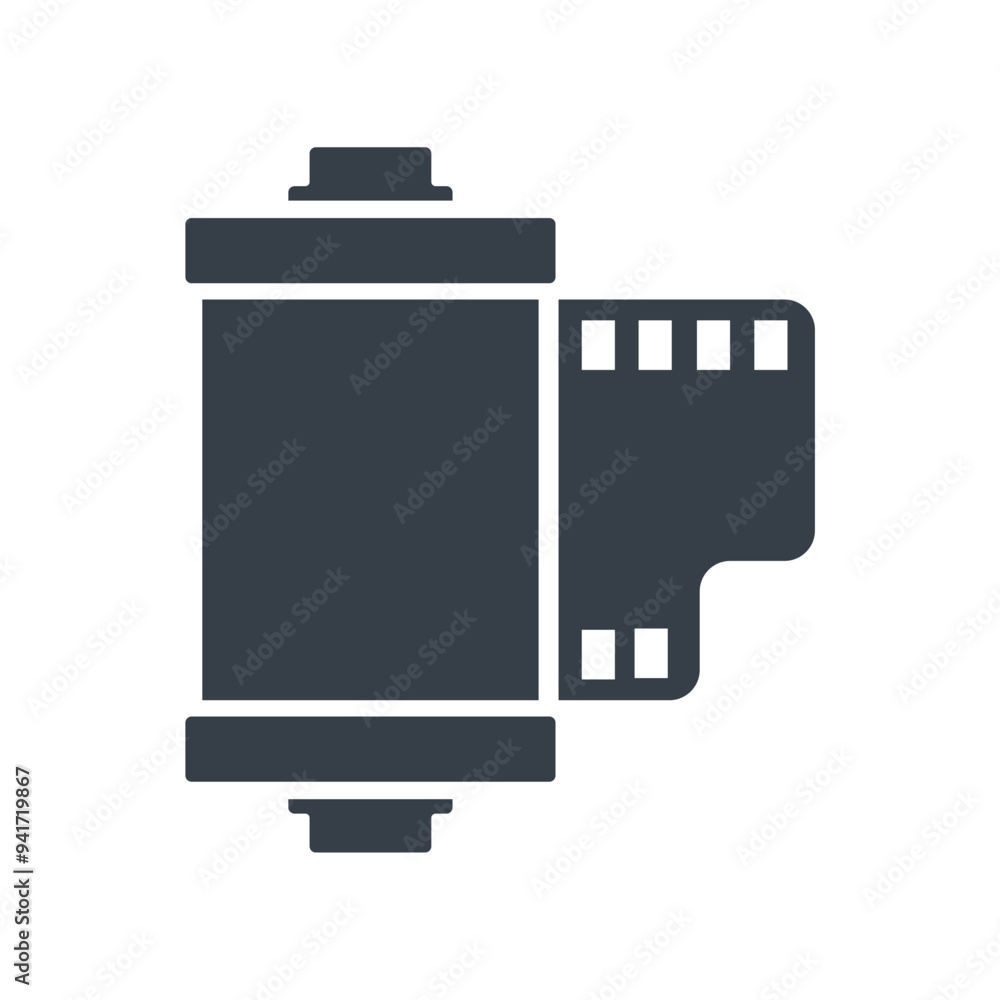camera roll film icon design vector template camera roll film icon design vector template