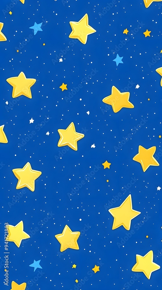 Yellow Stars on Blue Background, Abstract Image, Texture, Pattern, Wallpaper, Cover and Screen of Smartphone, Cell Phone, Computer, Laptop, 9:16 and 16:9 Format Yellow Stars on Blue Background, Abstract Image, Texture, Pattern, Wallpaper, Cover and Screen of Smartphone, Cell Phone, Computer, Laptop, 9:16 and 16:9 Format
