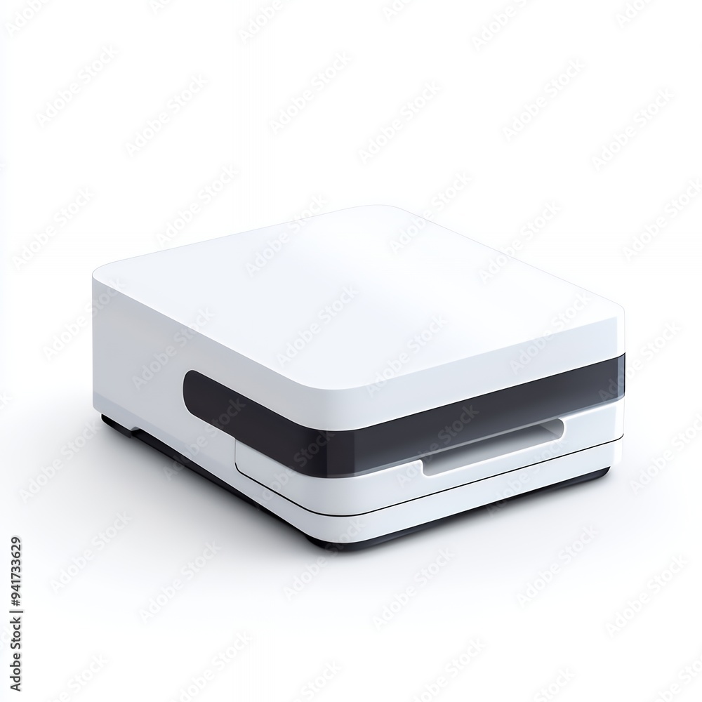 A compact device designed for printing photos or documents. A compact device designed for printing photos or documents.