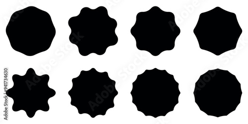 Flower vector icons set. garden plants illustration sign collection. vector illustration.