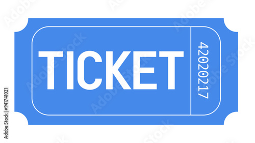 Ticket, Admit one ticket, Coupon sale, Ticket sale, Set tiket, Vintage Coupon	