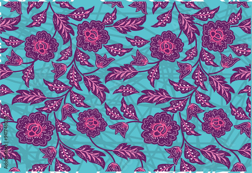 Batik Indonesian: is a technique of wax-resist dyeing applied to whole cloth, or cloth made using this technique originated from Indonesia.