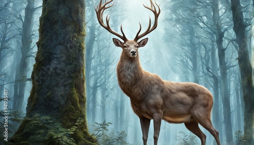 deer in the forest