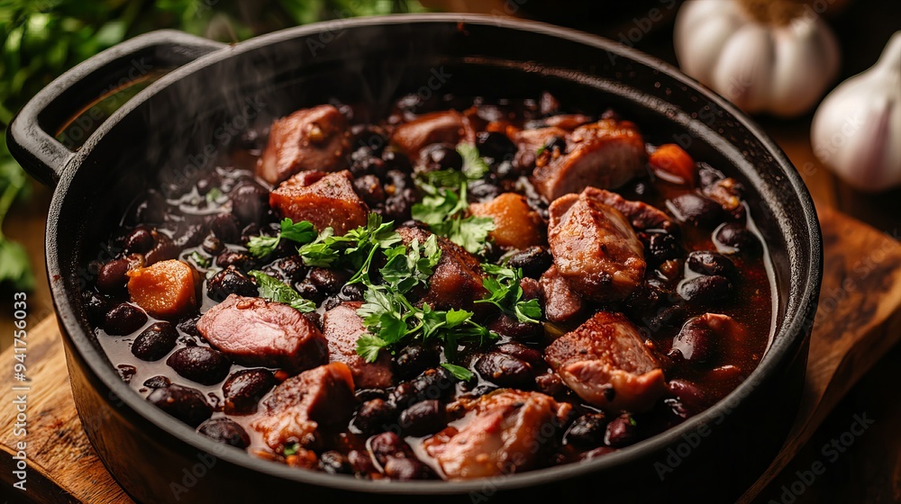 Cooking Brazilian Feijoada Traditional Recipe Cooking Brazilian Feijoada Traditional Recipe