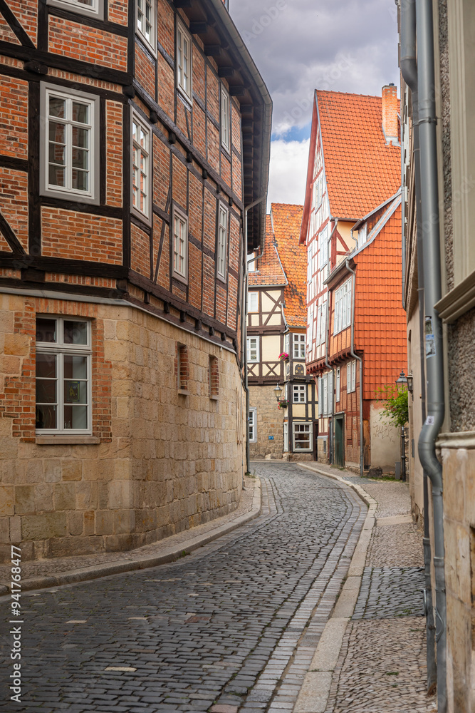 Fototapeta premium Stadtansichten Welterbestadt Quedlinburg Harz