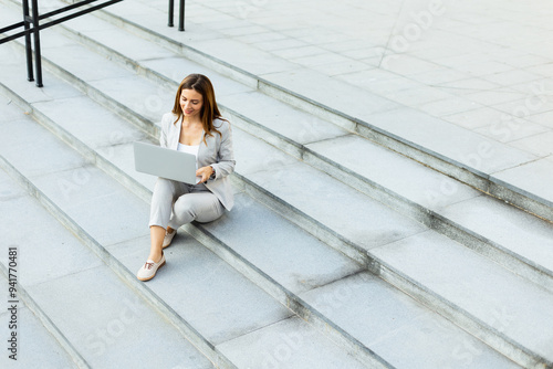 Business woman in a stylish...