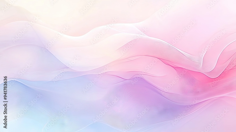 Abstract gradient background with soft pastel colors blending smoothly, perfect for text overla Abstract gradient background with soft pastel colors blending smoothly, perfect for text overla
