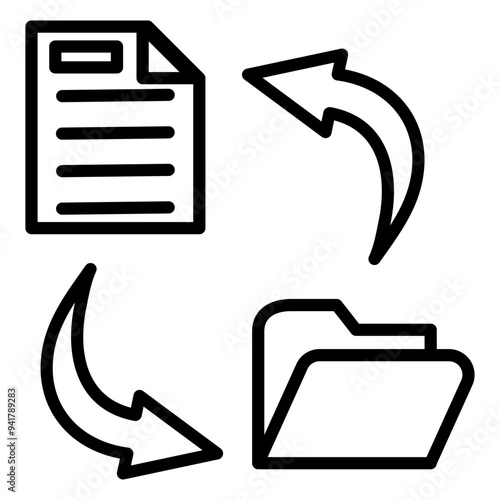 Data Transformation Icon