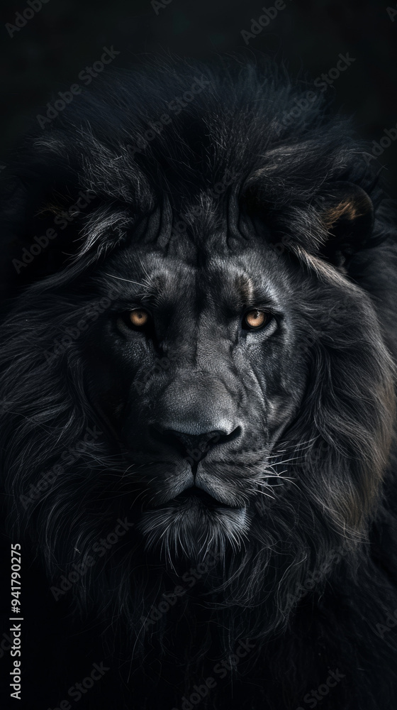 Fototapeta premium portrait of a lion