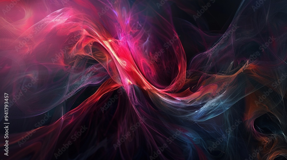 abstract wave colour black background abstract wave colour black background
