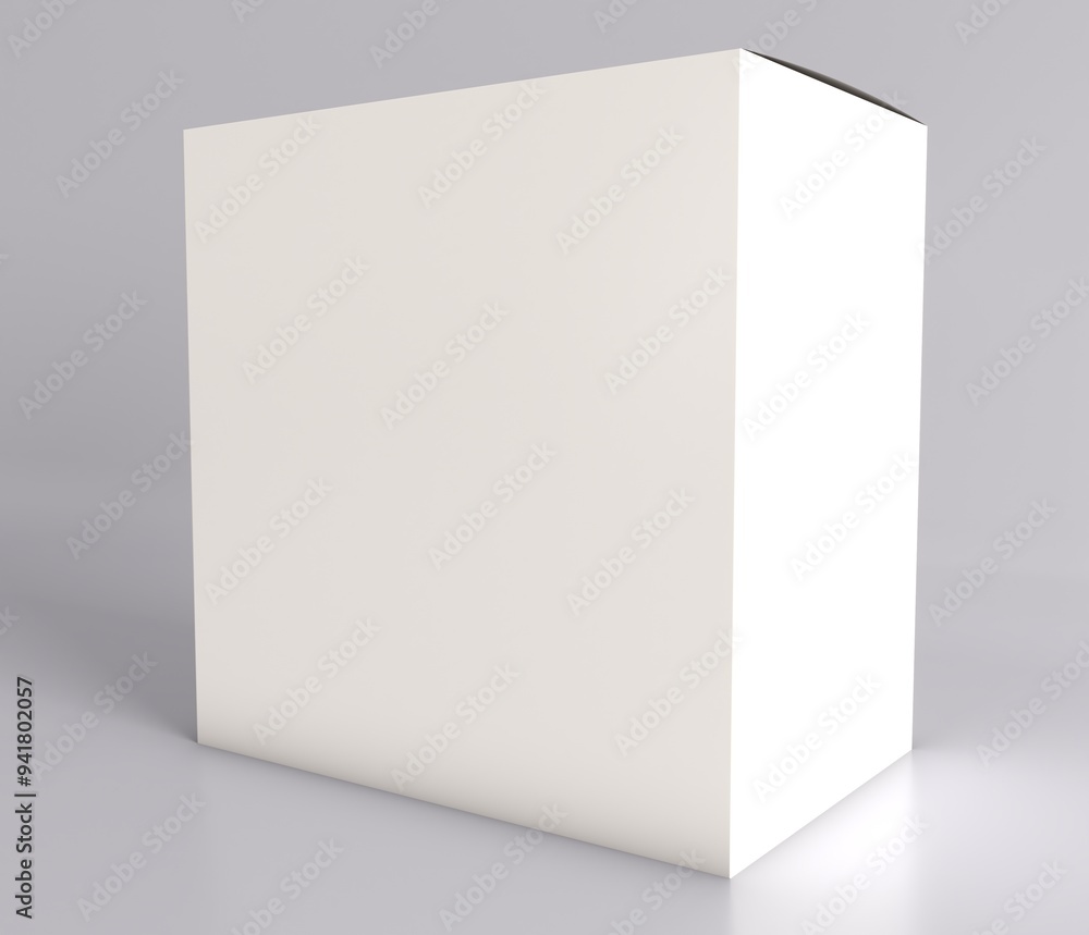 Template white cardboard package box for cosmetic products isolated on white background. Mock up for your design. Template white cardboard package box for cosmetic products isolated on white background. Mock up for your design.
