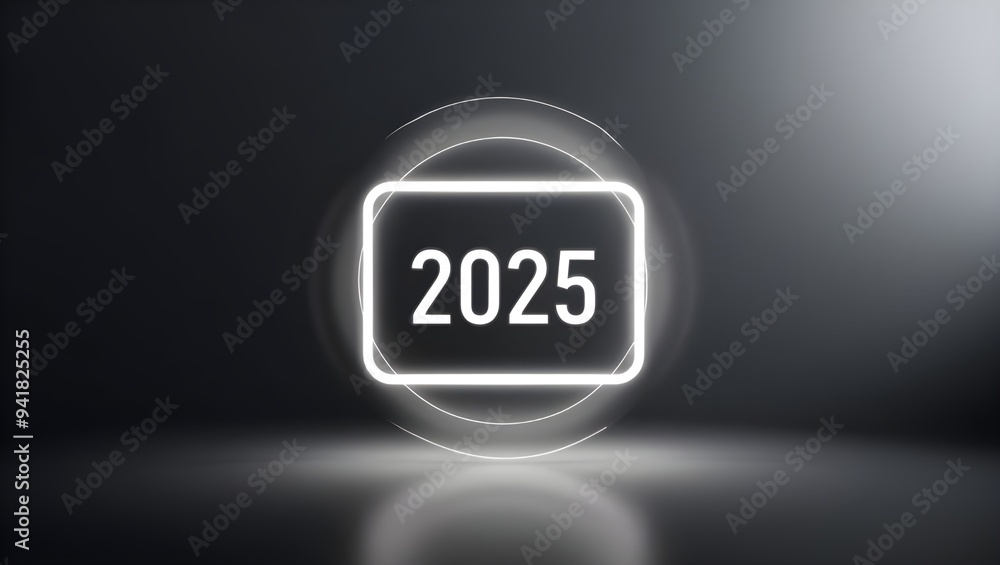 High-definition bokeh effect photography of a stylized, glowing white Minimalist 2025 logo, surrounded by a subtle, radiant halo effect that subtly fades into the darkness, set against a pitch-black High-definition bokeh effect photography of a stylized, glowing white Minimalist 2025 logo, surrounded by a subtle, radiant halo effect that subtly fades into the darkness, set against a pitch-black