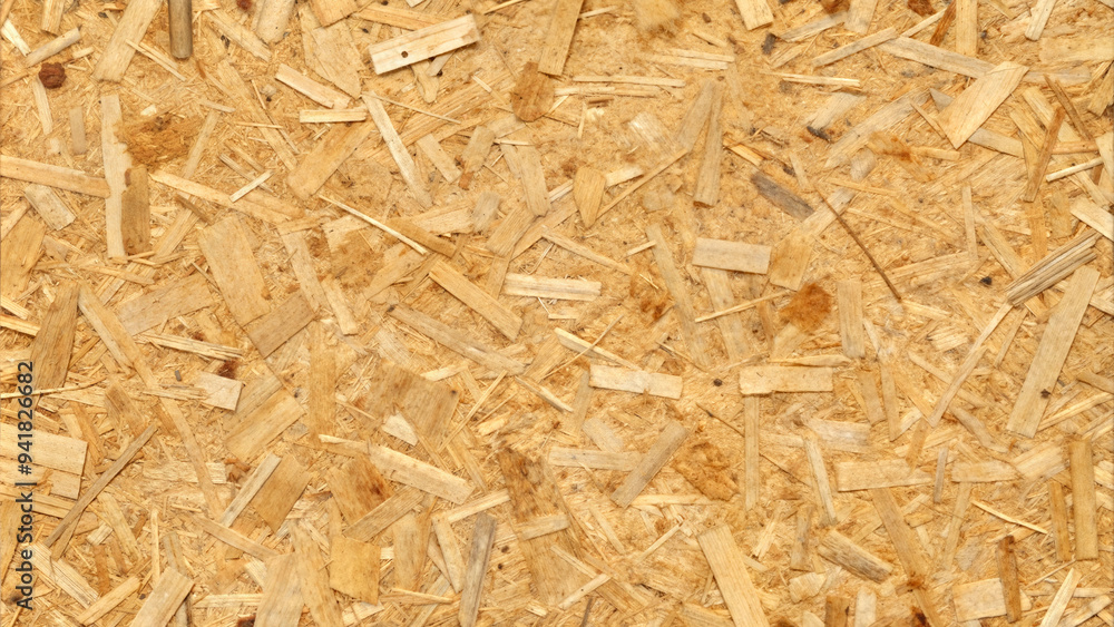 Golden Sawdust Chipboard Texture Background Golden Sawdust Chipboard Texture Background